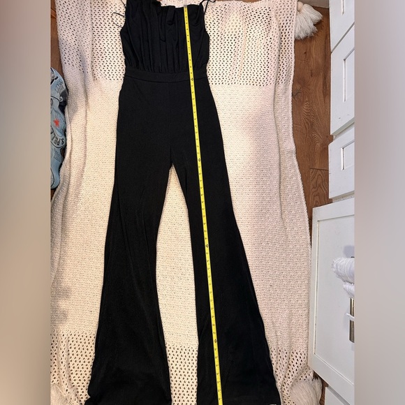 NEW MISHA MOURA JUMPSUIT SIZE 2 Elegant Black - Picture 5 of 13